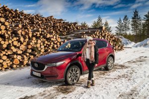 Road tripping through winter wonderland with a Mazda CX-5 | Lapland