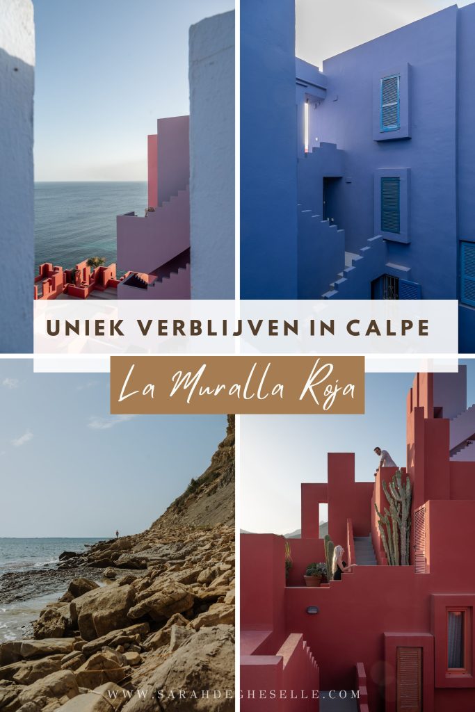 Uniek verblijven in Calpe: La Muralla Roja