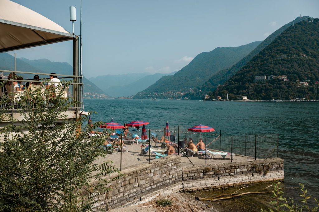 Lido Villa Olmo, Como, Lake Como, Italy